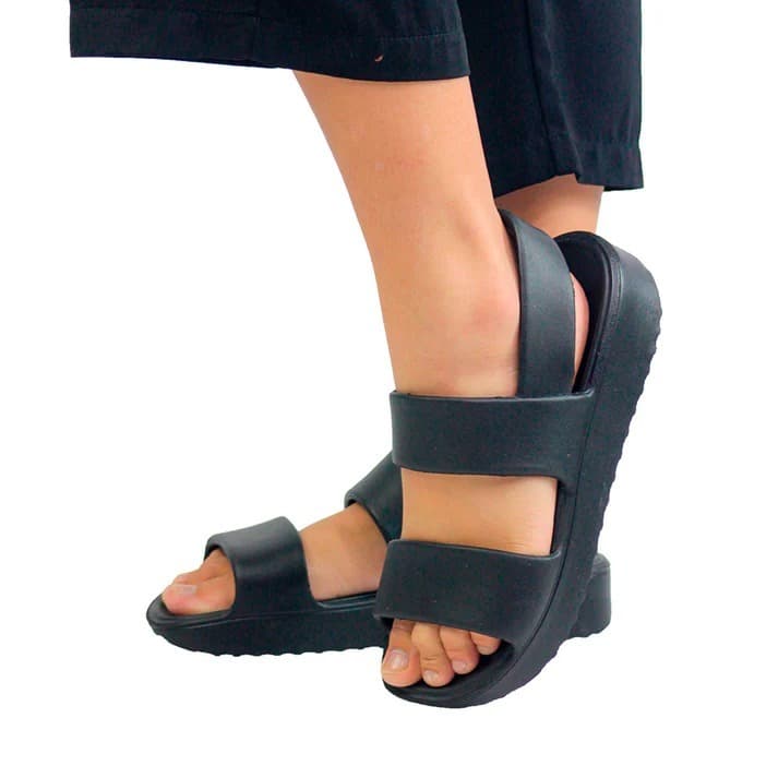 SANDALIA ANABELA NUVEM ORTHO PAUHER CLASSIC