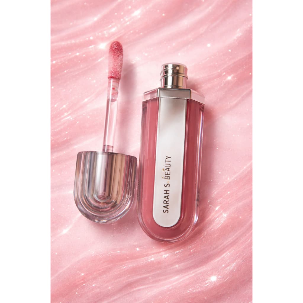 Gloss para Aumentar Lábios 3D com Espelho Efeito Plump Hidratante Volumoso Brilho Espelhado Perolado Nude Rosado Make