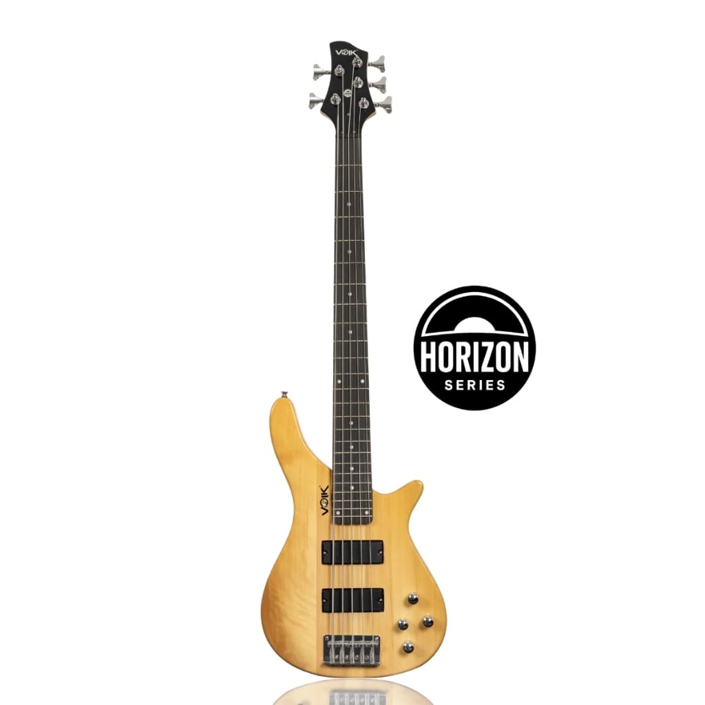 Contrabaixo Voik Vega-5 Gloss Natural 5 Cordas HH 24 Trastes