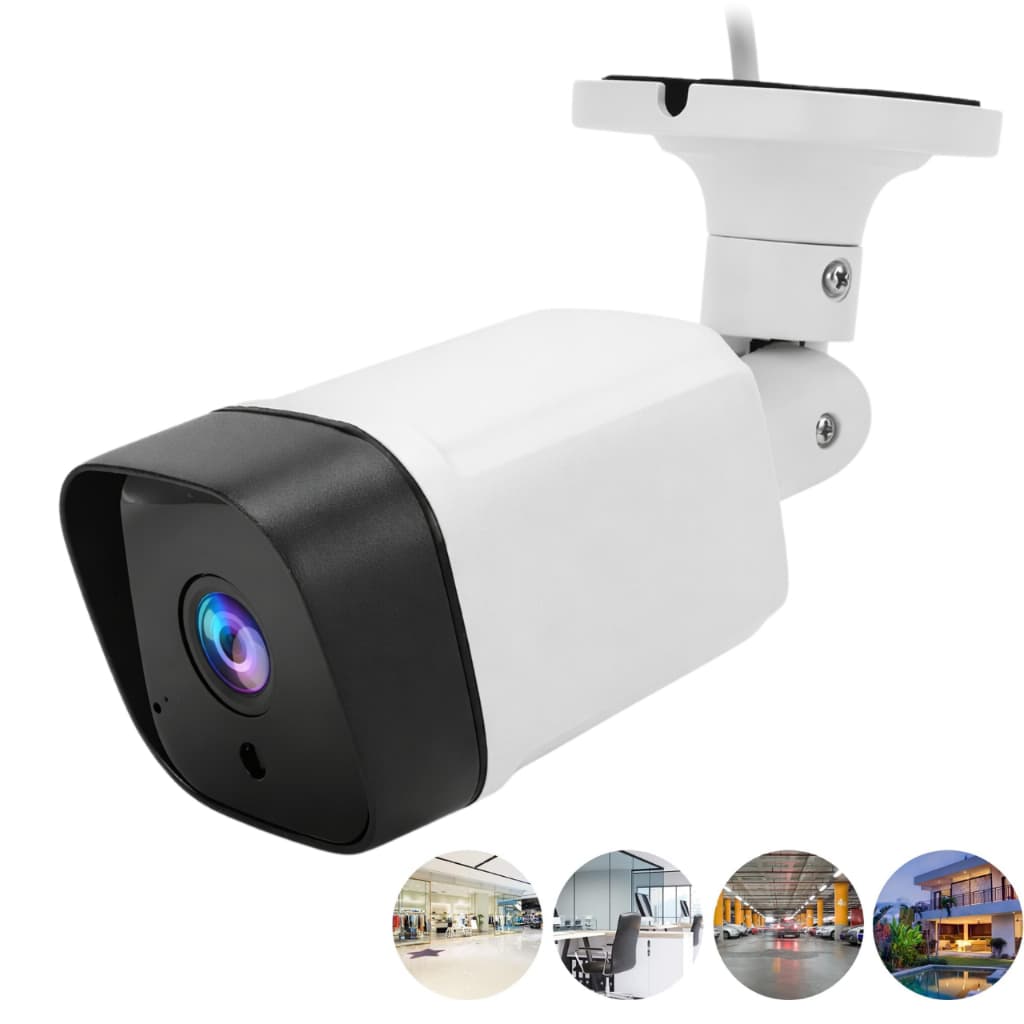 Câmera de Segurança AHD 1080p Resistente à água e poeira IP66 com Visão Noturna Para Casa Escritório