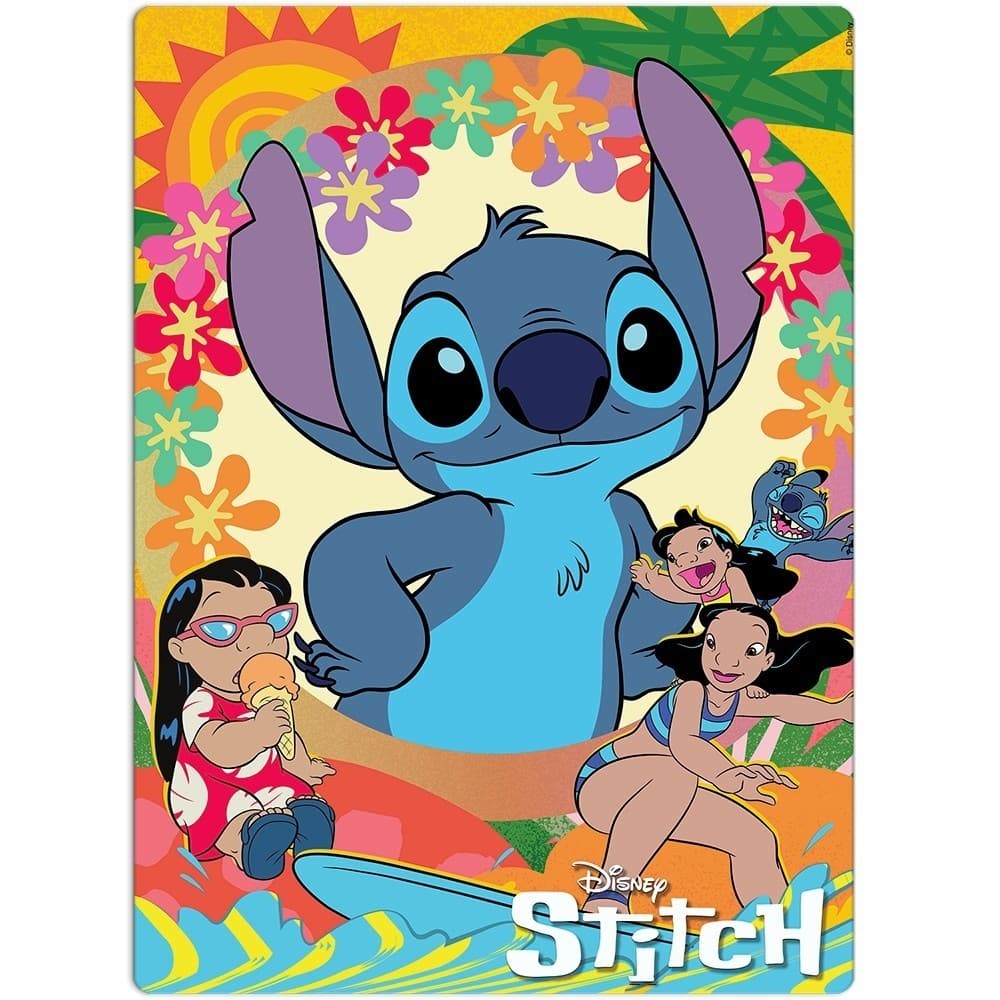 QUEBRA CABEÇA STITCH E LILO 500 PEÇAS TOYSTER PUZZLE DESENHO DISNEY GAMEOFFICE EDIÇÃO ESPECIAL FILME