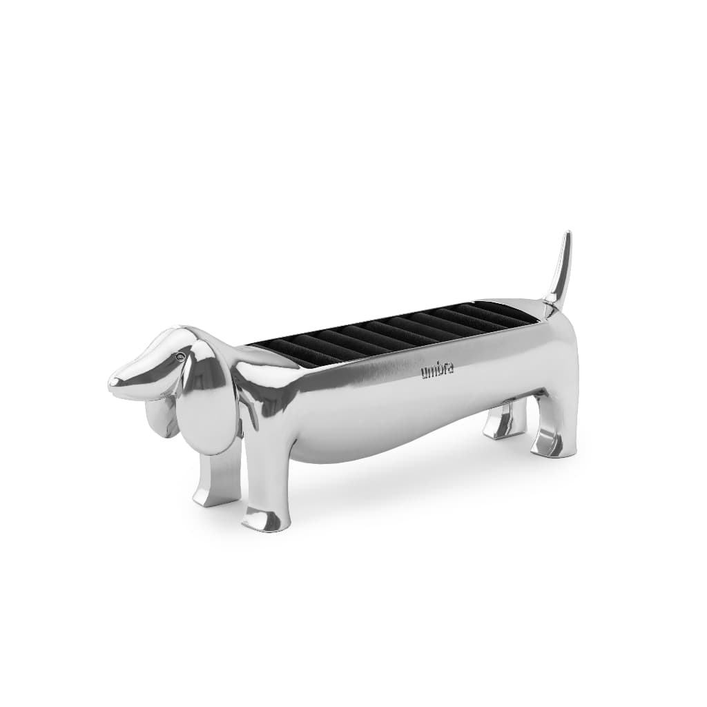 Dachshund - Porta Anéis Cachorro Salsicha para 10 aneis Umbra