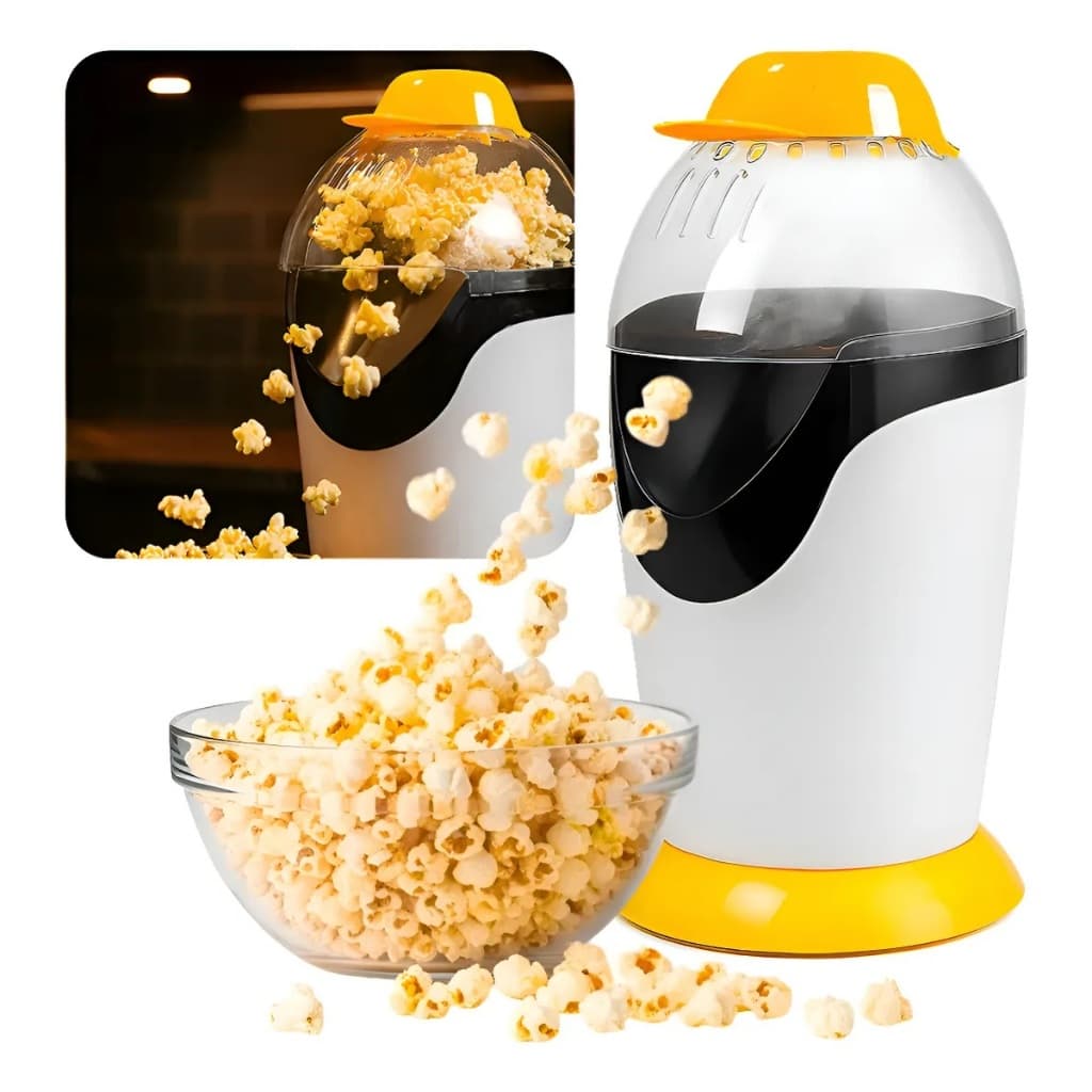 Pipoqueira Elétrica Sem Óleo Com Medidor 1100w Pipoca Popcorn 220v