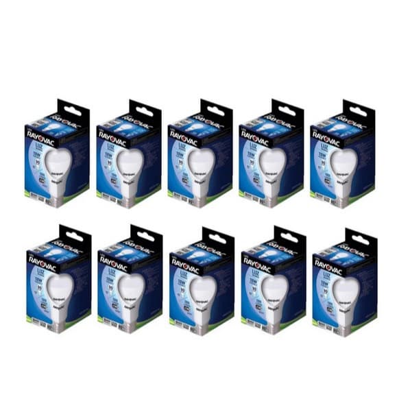 KIT Lâmpadas LED 13W Rayovac Branca 10 unidades