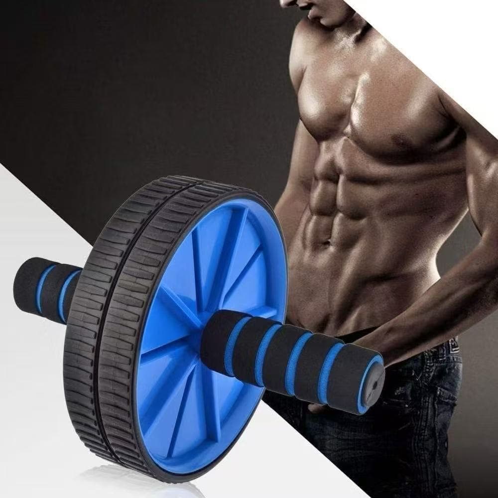 Roda Abdominal para Treino em Casa – Equipamento Fitness para Fortalecer o Core