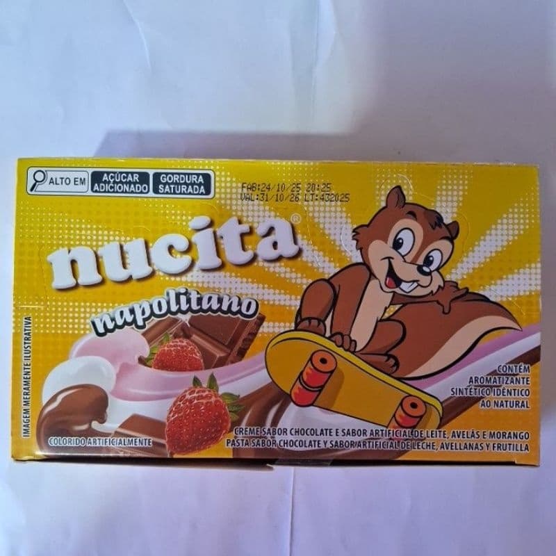 Nucita Napolitano C/48 Unidades 10g
