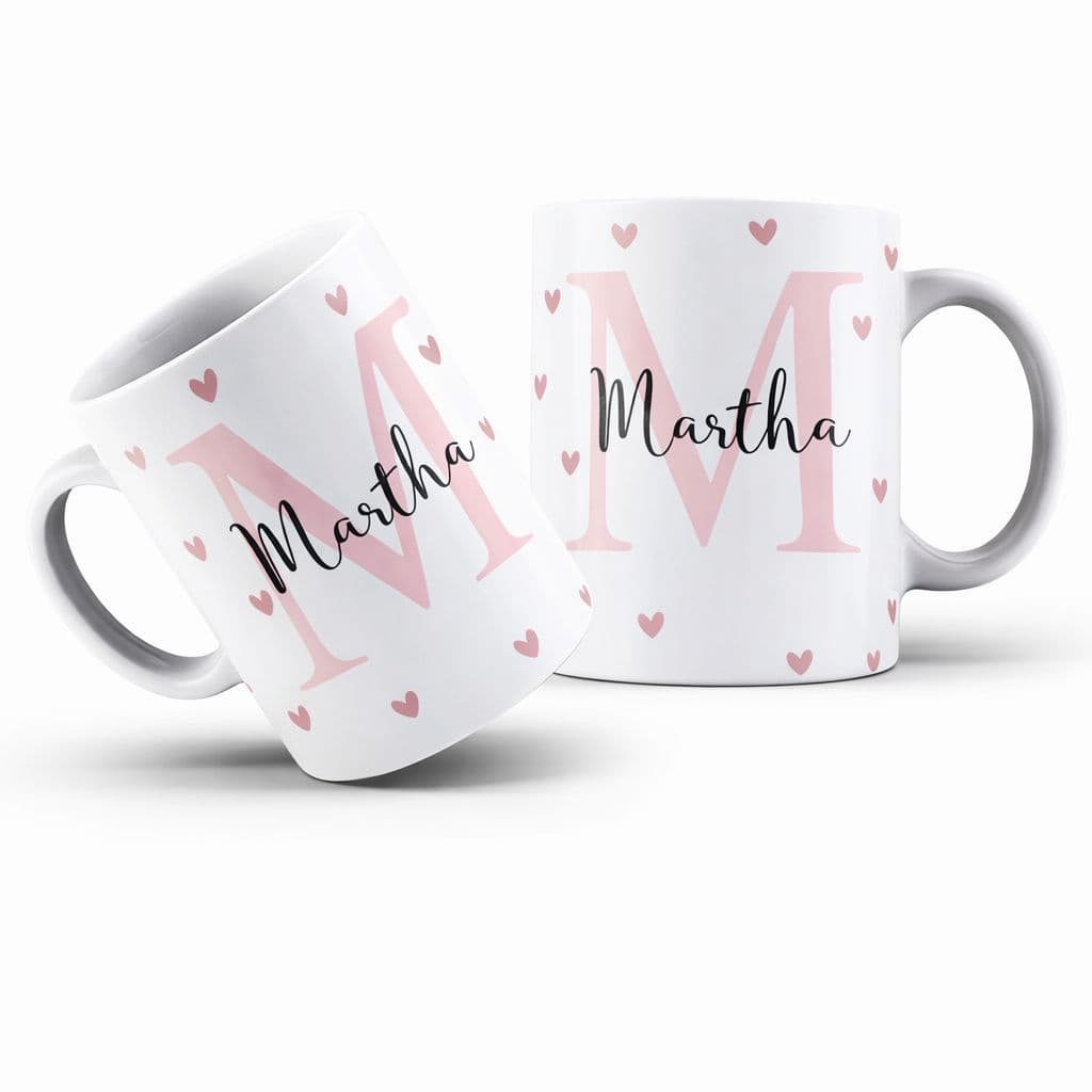Caneca Personalizada com Nome Coração Presente Barato