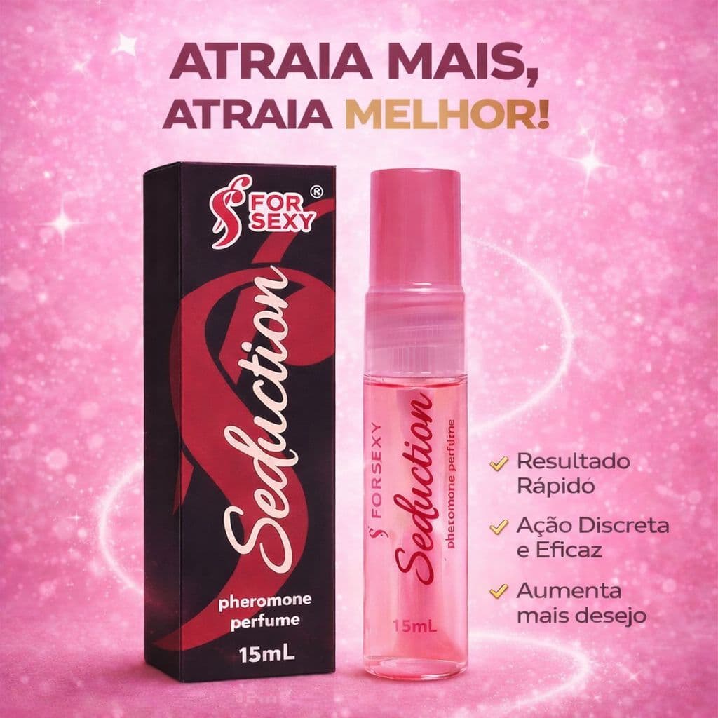 Perfume Feromínios Seduction  – Fragrância Feminina Marcante e Envolvente