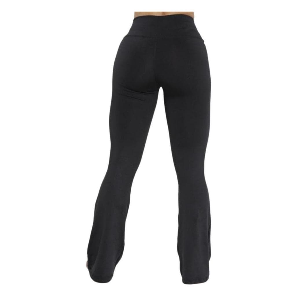 Calça Legging Leg Flare Zero Transparência Grossa Academia MAIS VENDIDO 3º em Leggings