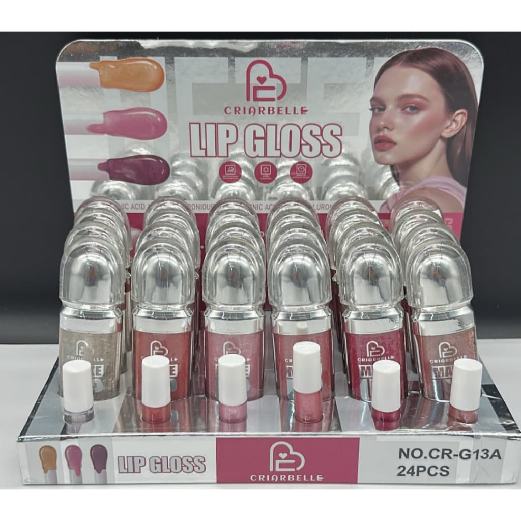 Lip Gloss Brilho Labial Hidratante Batom Longa Duração