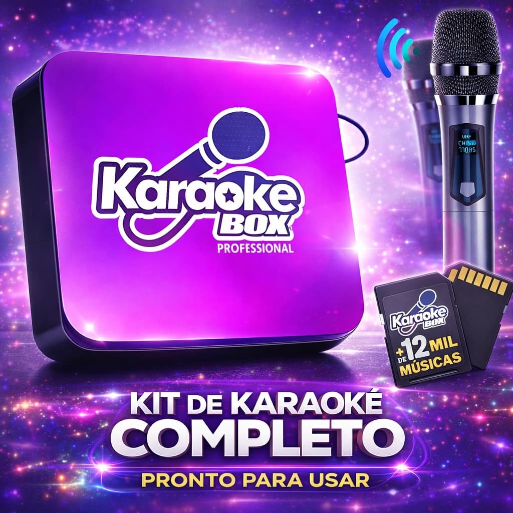 Karaoke Box Com 12mil Músicas Com Pontuação Jukebox TOP