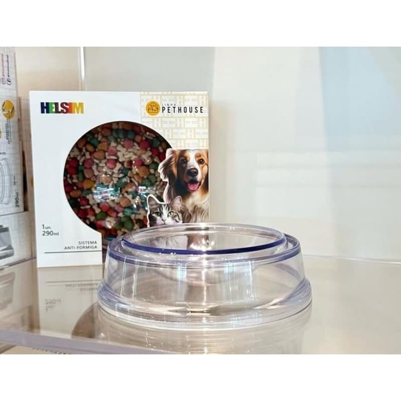 Comedor Pet Premium Anti-Formiga E Anti-Derrapante Livre BPA Cães E Gatos