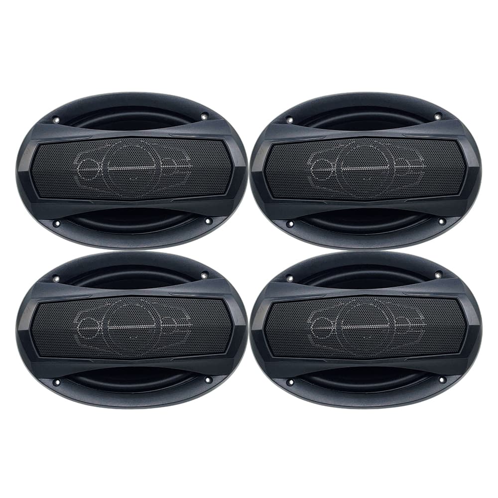KIT M7 Completo 02 Pares Alto Falante 6x9 Pol Total 320w RMS