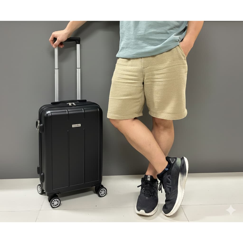 Mala de Viagem - 20 Polegadas - Capacidade de 10 Kg - Cores Variadas em ABS + PC