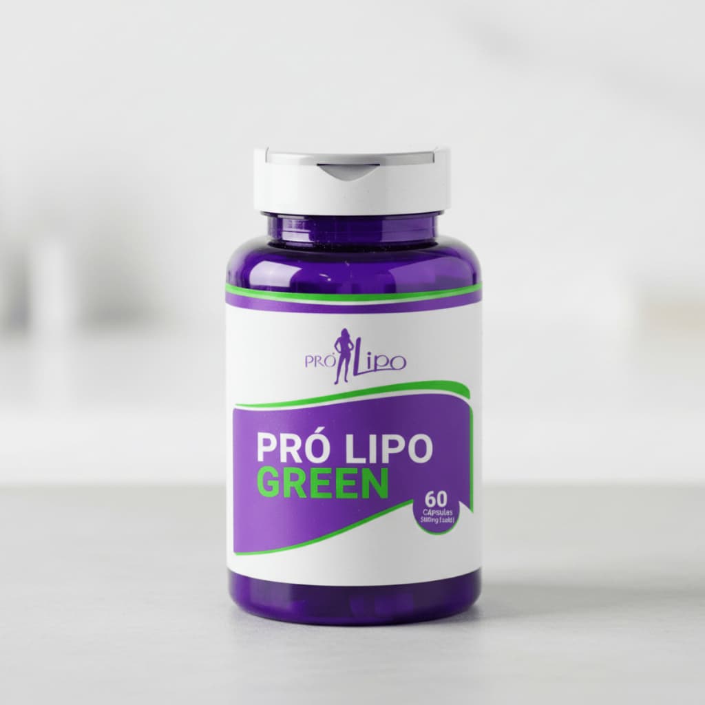 Suplemento Alimentar em Cápsulas Pro Lipo Green 60 Cápsulas Uso Diário Linha Natural