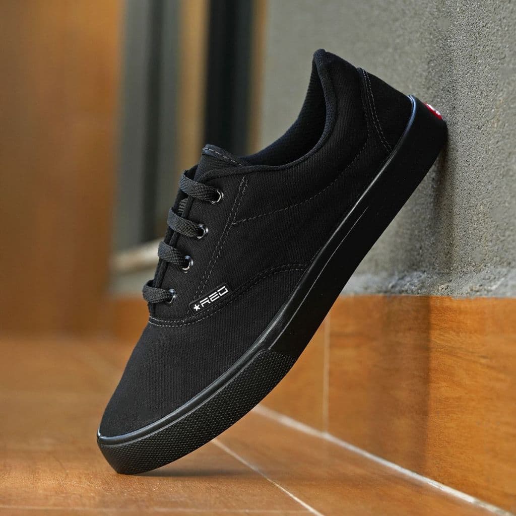 Tênis Todo Preto Feminino Masculino Casual Promoção