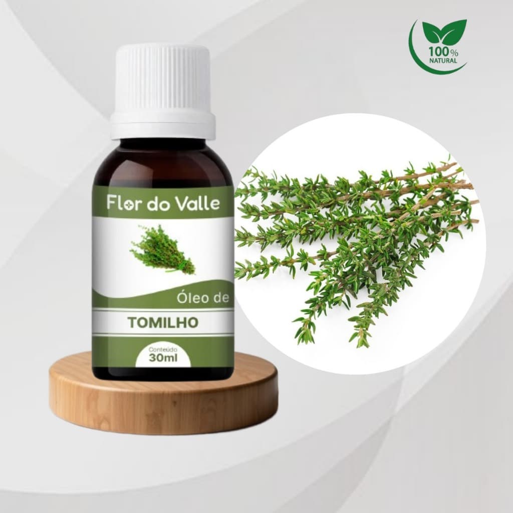 Óleo de Tomilho 30ml – Flor do Valle