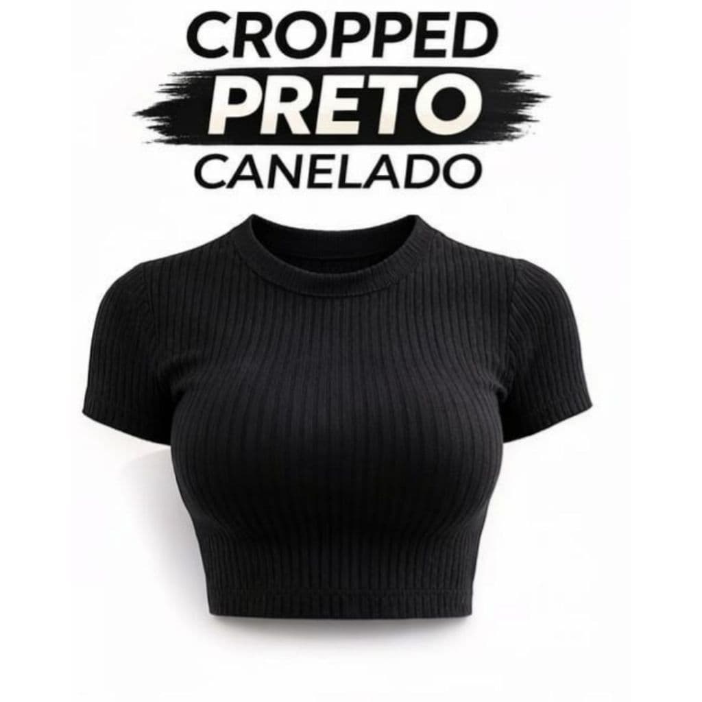 Cropped Feminino Com Ajuste Perfeito