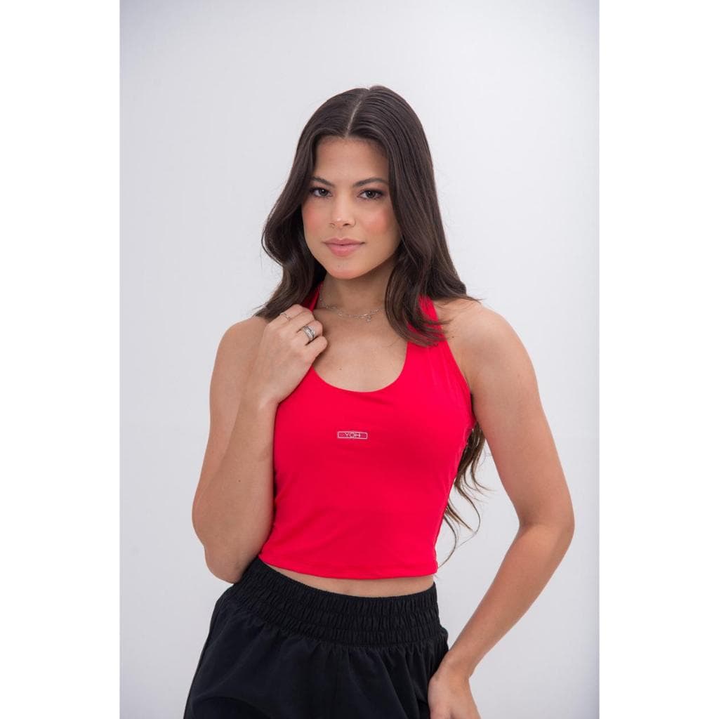 Cropped Casual Esportivo Poliamida Virginia Duplo Versatil