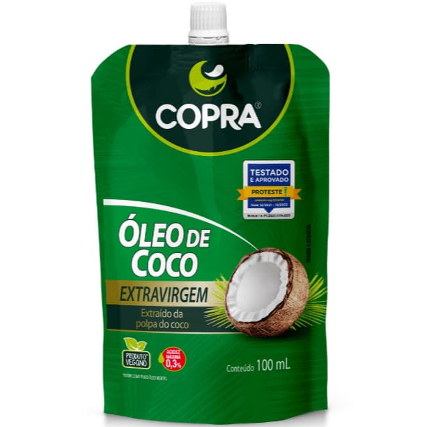 Óleo de Coco Extravirgem 100ml- Copra