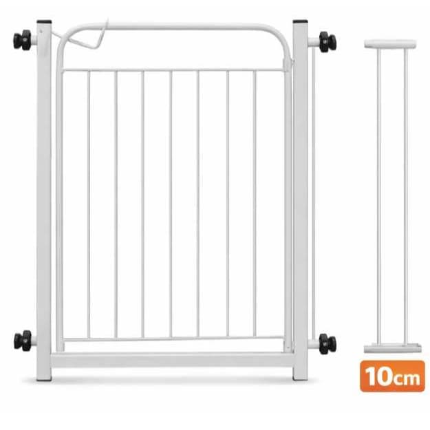 Portão Pet 68cm A 103cm Grade Para Cachorro Cercado de Proteção