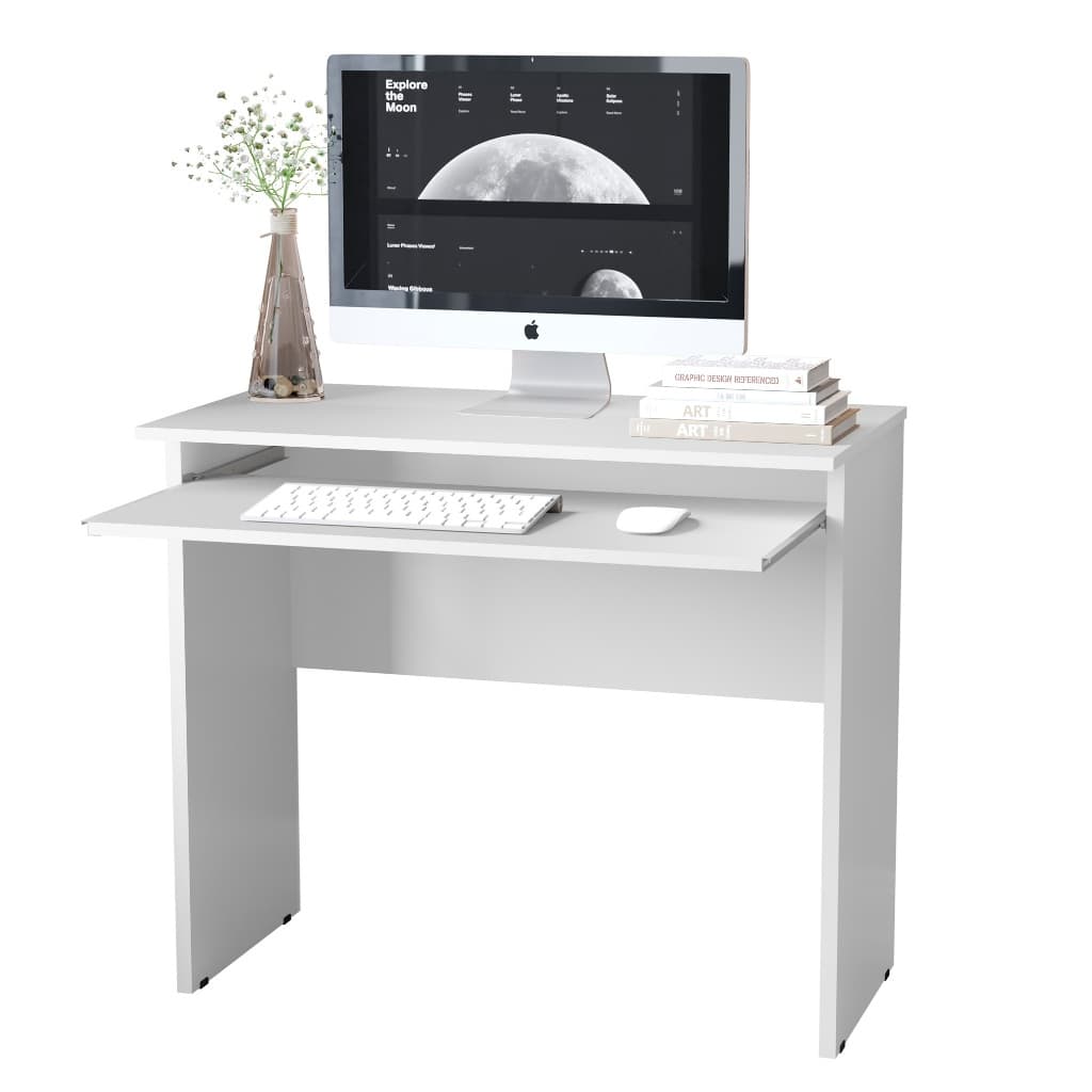 Mesa para Computador Futuro / Notebook Escritório com Apoio para Teclado