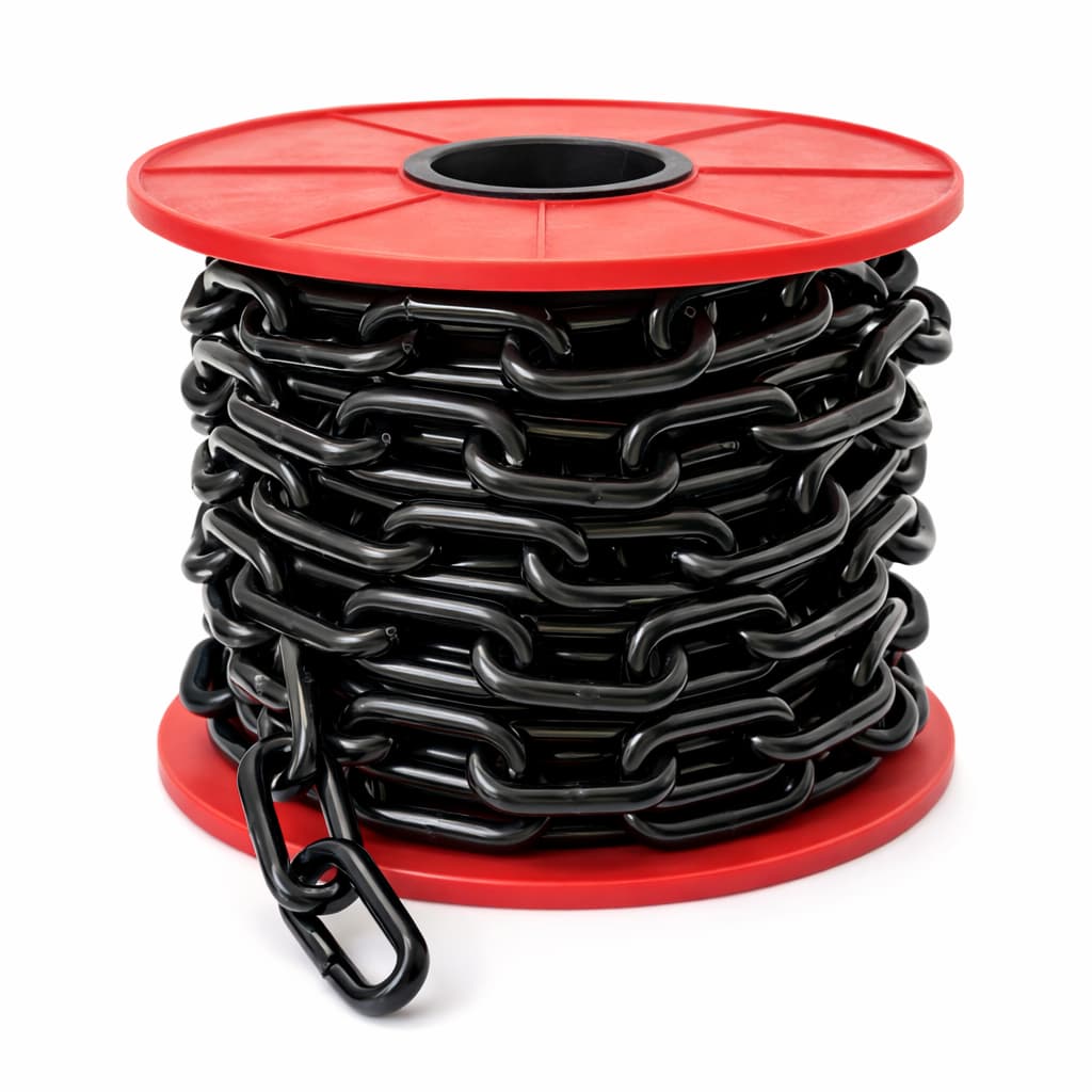 Kit 30 Mts Corrente Plástica Elo Grande Para Calha de Chuva e Sinalização