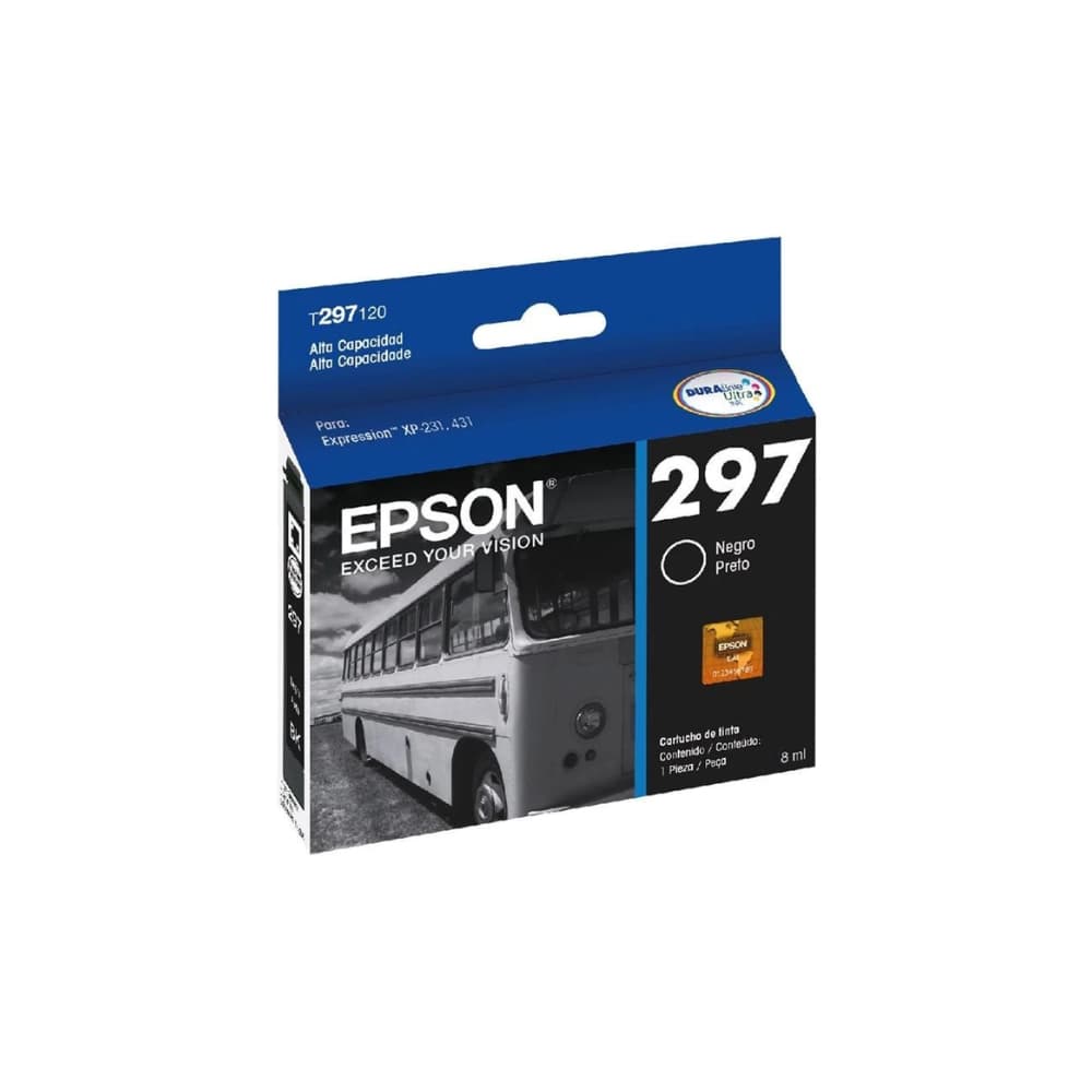 Cartucho Epson (297) T297120 Preto 300 páginas