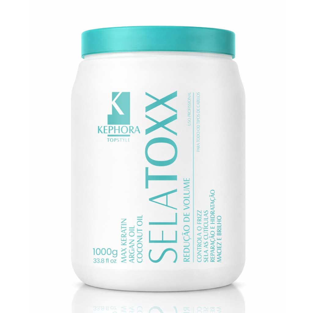 BTX Selatoxx Selagem Kephora 1kg Super Alisamento Capilar Resultado Imediato Volume Zero