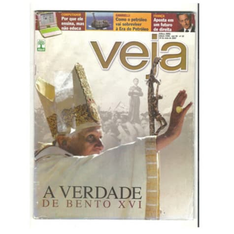 Revista Veja 2008 - Maio 2007 - A Verdade De Bento X V I (Usado)
