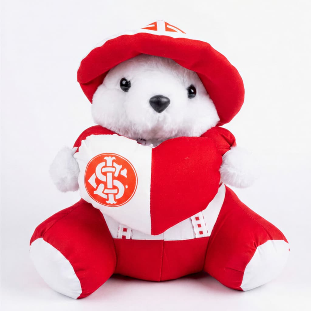 Urso de pelúcia do Internacional - 35cm
