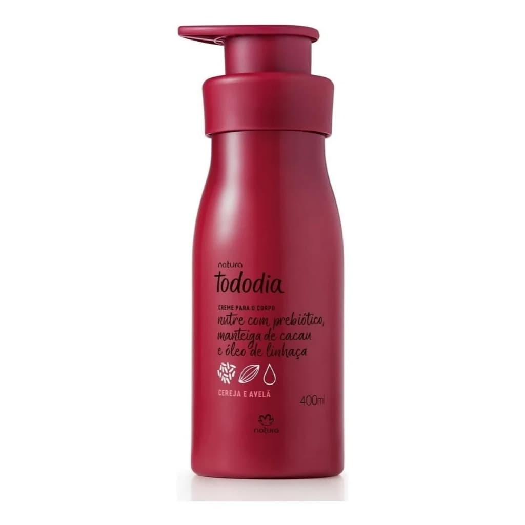 Creme Hidratante Cereja e Avelã 400ml Natuta