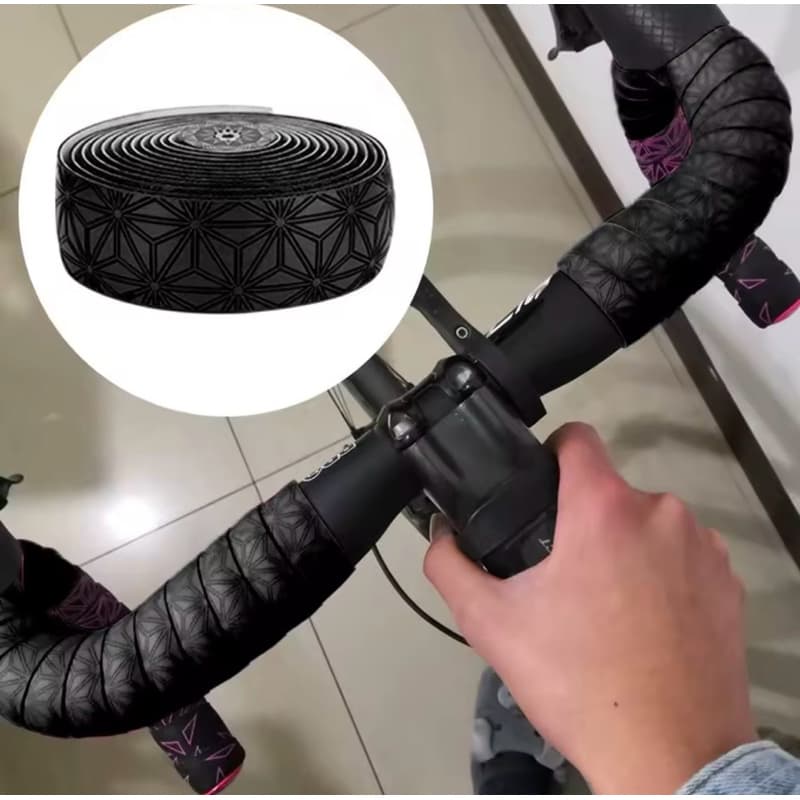 1 Par De Fita De Guidão Para Bicicleta Speed Macia e de Alta Qualidade Profissional, Fita Para Bike