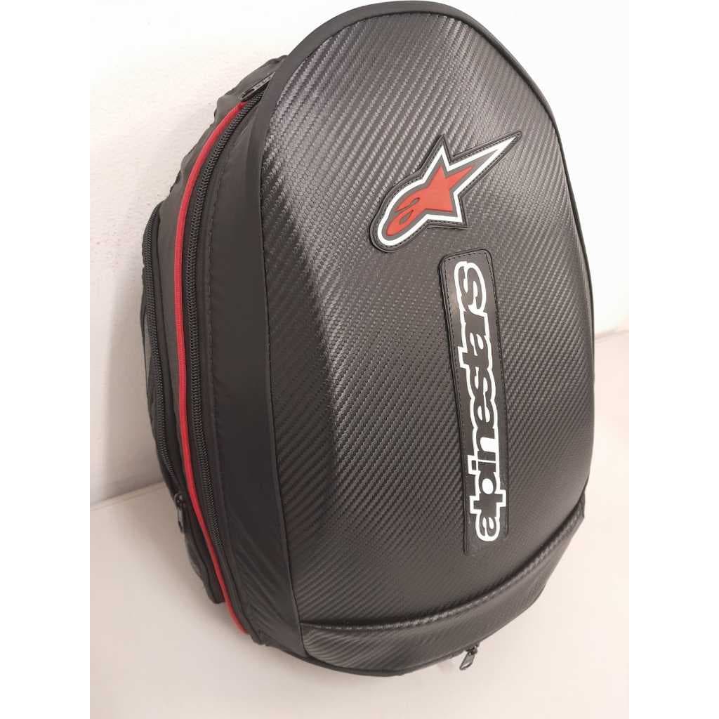 Mochila Motociclista de CASCO Impermeável (fêneco 17 M) - Alpine Star RED