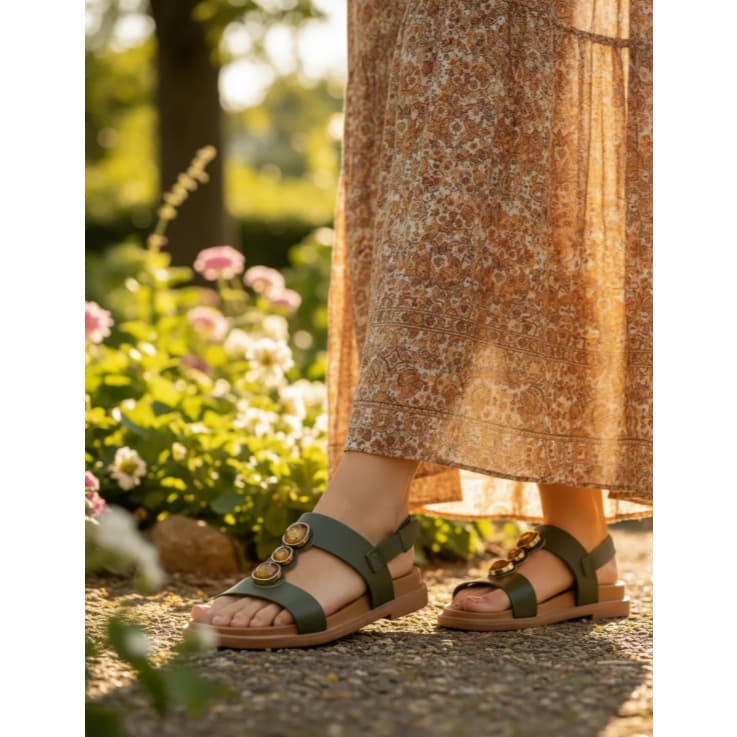 Sandália Feminina Pedras Conforto Modare 7205.106