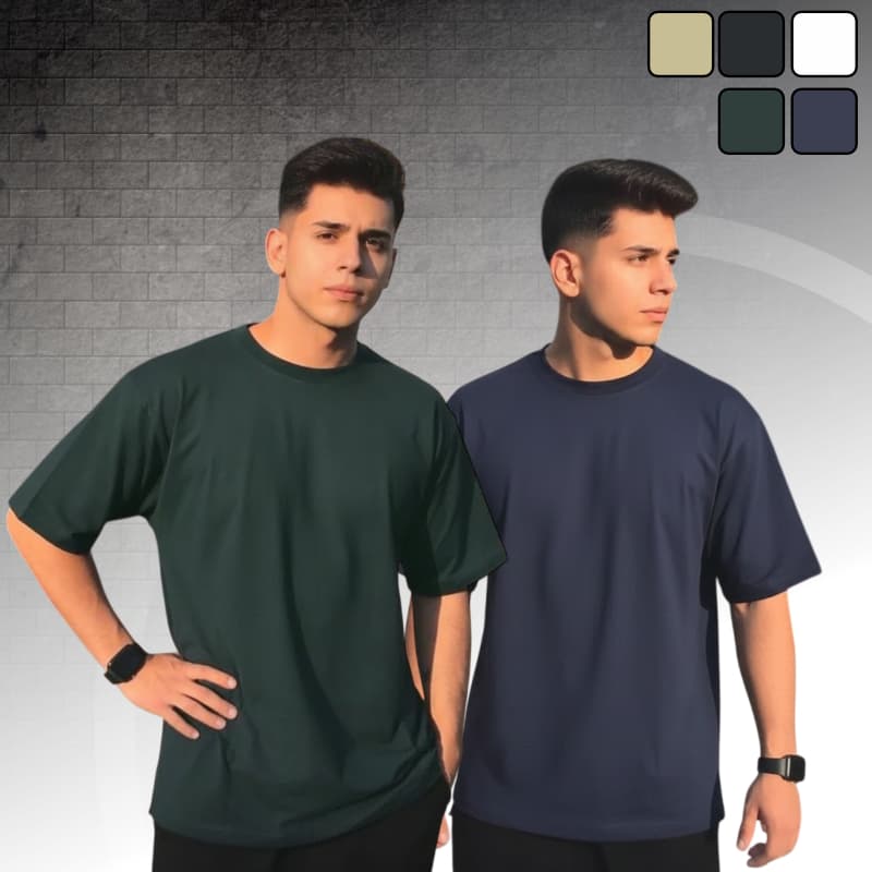 Camiseta Street Wear Básica Masculina 100% Algodão 30.1 Penteado Toque Macio Confortável