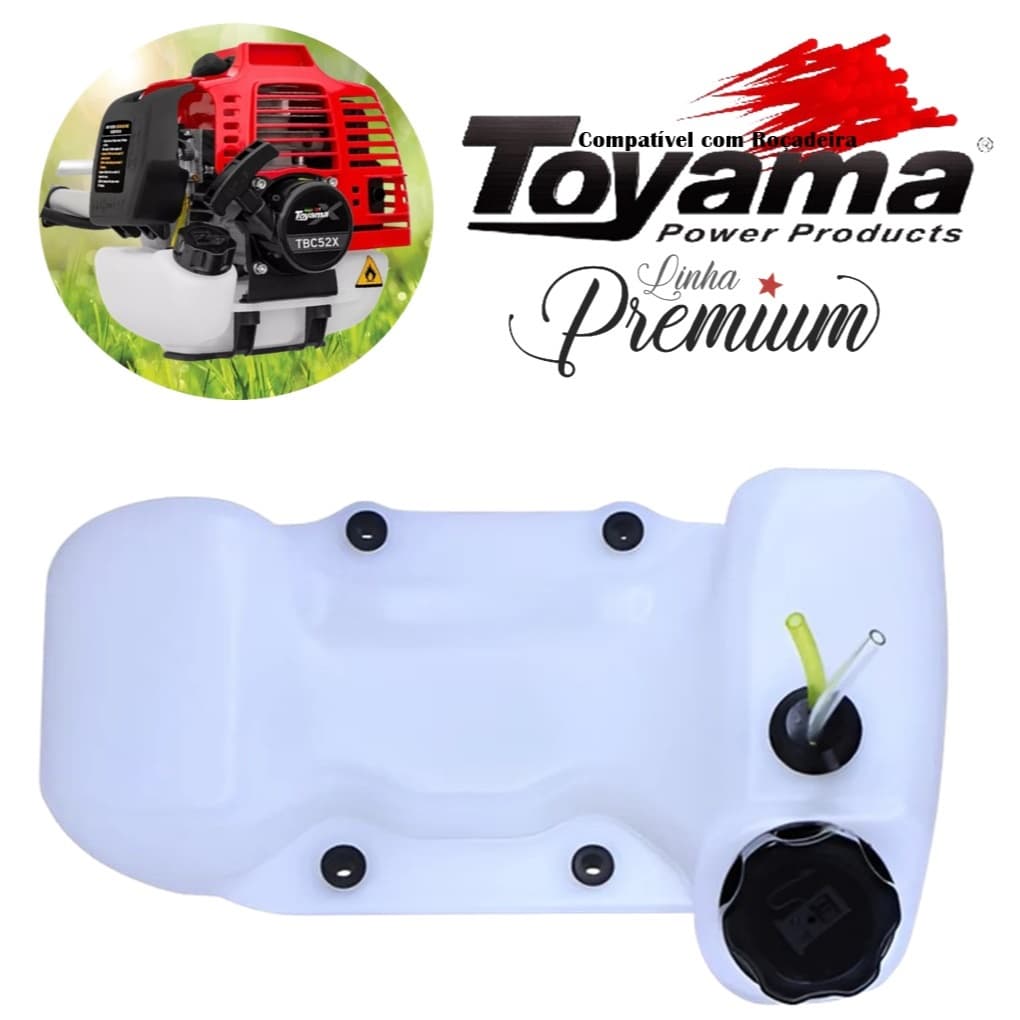 Tanque Gasolina Vulcan 1l 4 Furos Roçadeira Toyama Tbc 52x