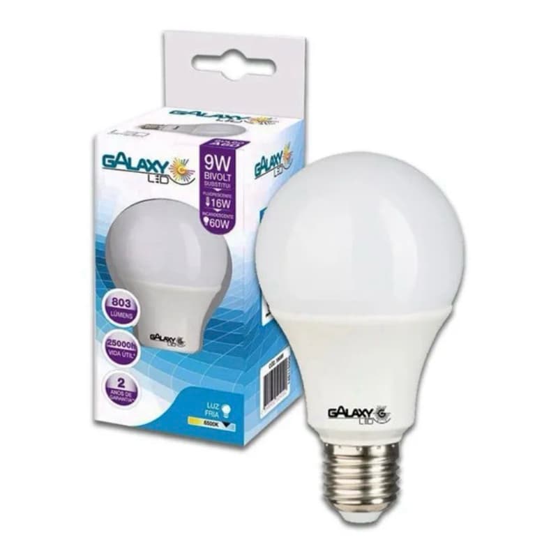 Lâmpadas Led Bivolt de Alta Potência - 9W/12W/15W/20W/30W | Galaxy LED