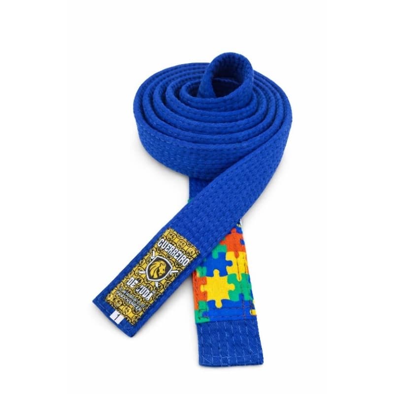 Faixa azul de jiu-jitsu/autismo