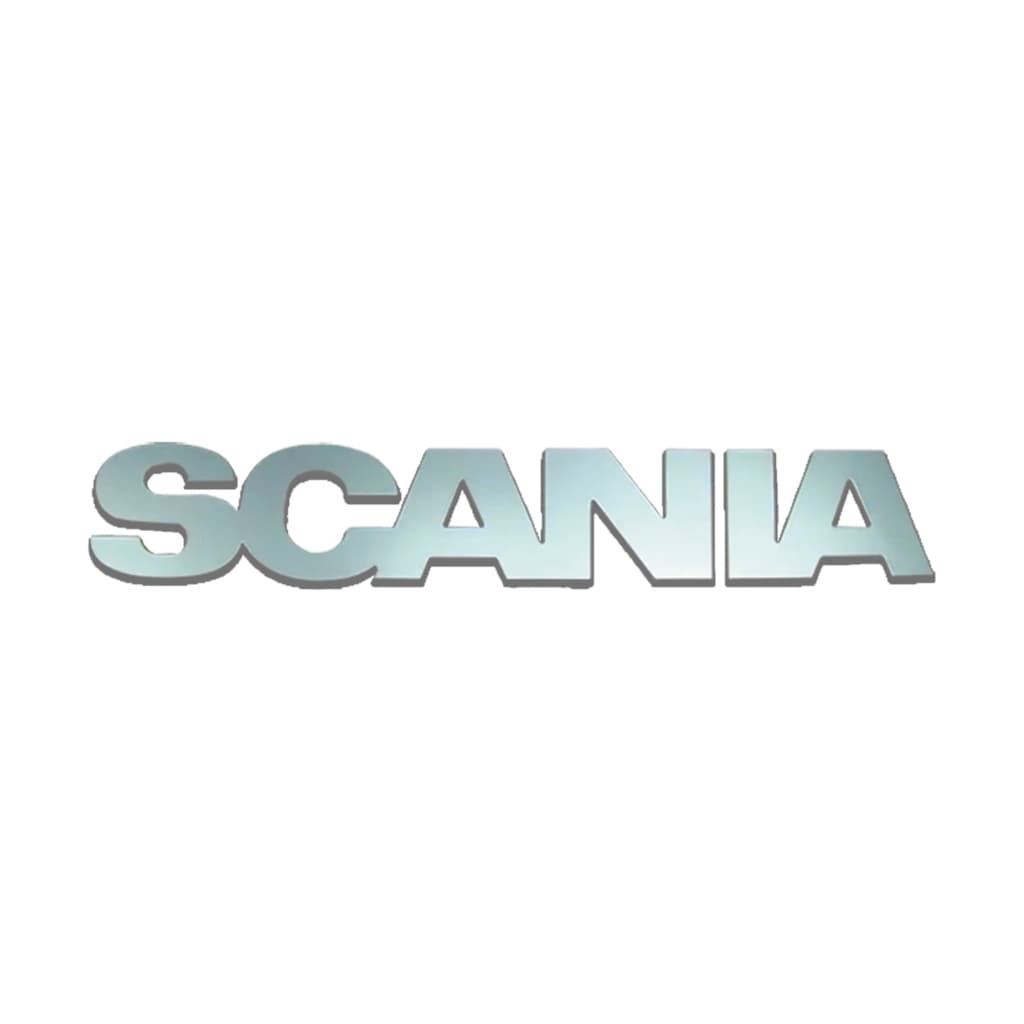 Letreiro Emblema Grade Série 4 P/G/R Compatível Scania