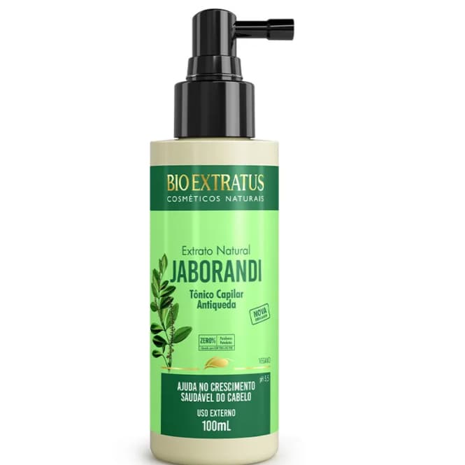 Tônico Capilar Bio Extratus Jaborandi 100ml com Estímulo ao Crescimento (EXTRATU NATURAL)