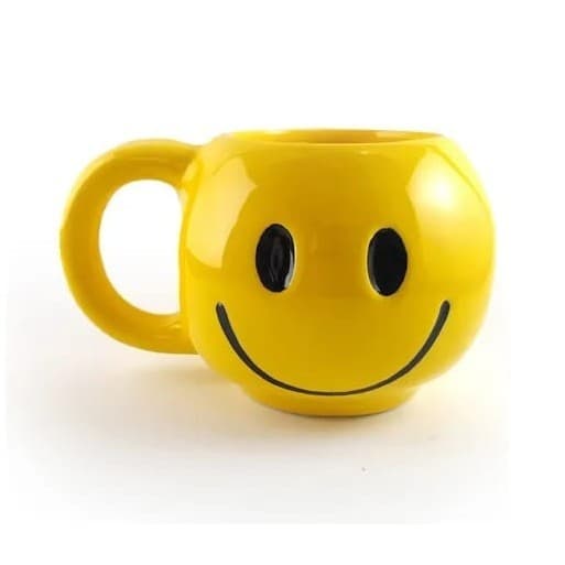 Caneca 3D SMILE EMOJI SORRISO FRIENDS serie joey