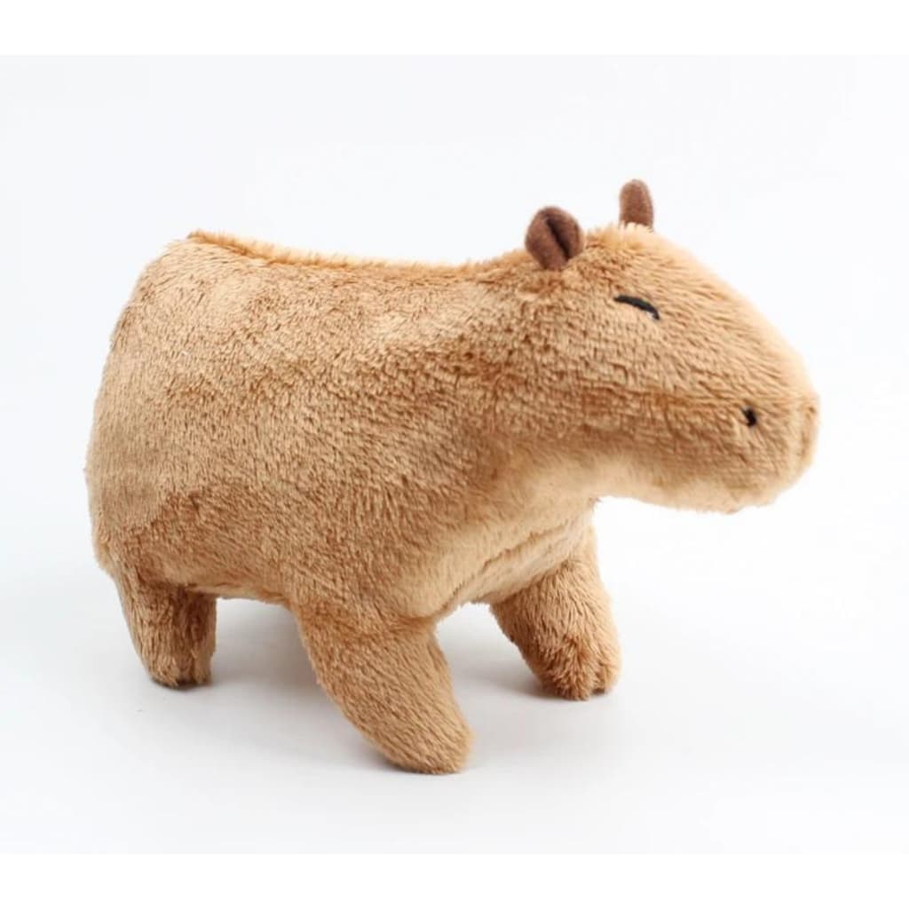 Capivara Filó de Pelúcia – Super Fofa para Abraçar e Presentear 30cm Antialérgica Kit 1 ou 2