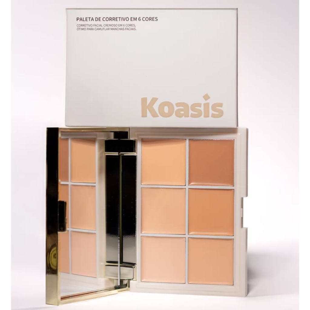 Paleta De Corretivo Colorida Concealer Multi-funcional para cobertura de imperfeições-kOASIS