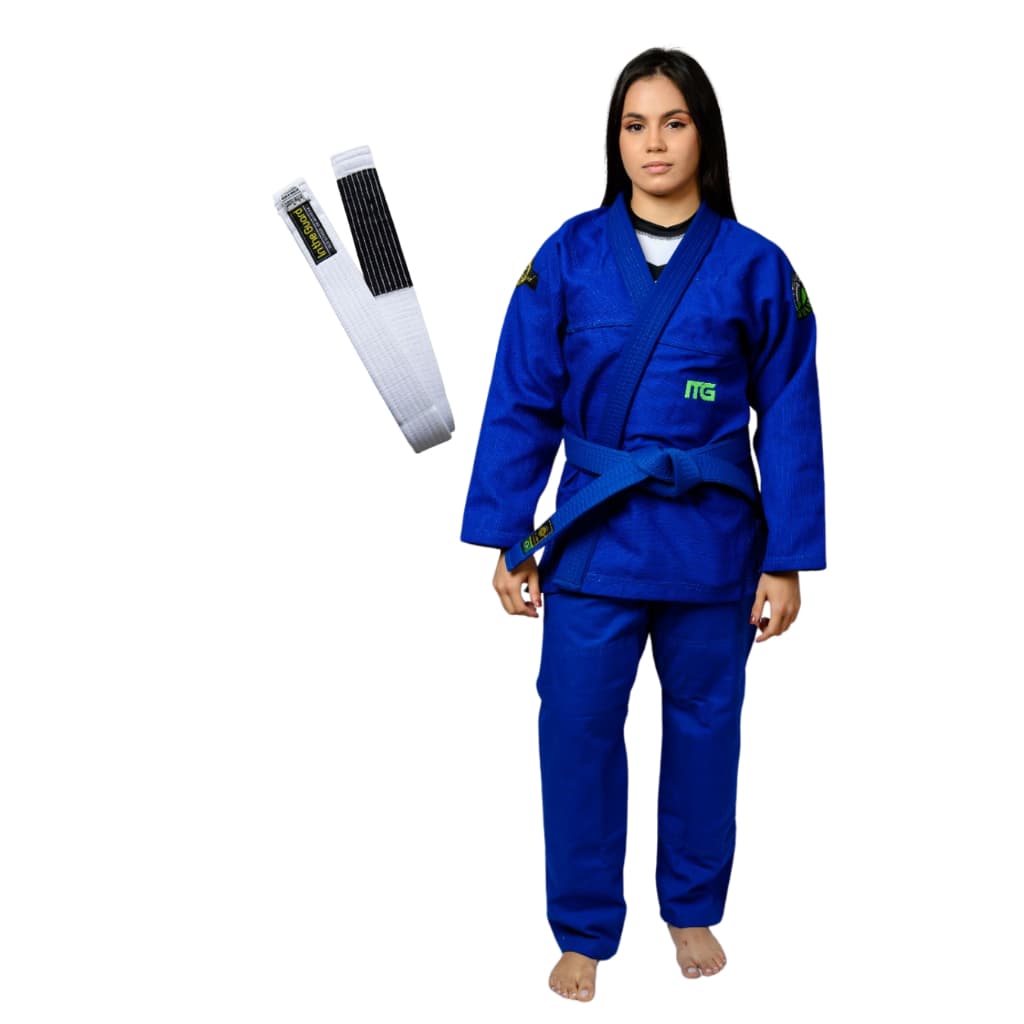 Kimono Feminino, Quimono Jiu Jitsu + Faixa Jj - Girls