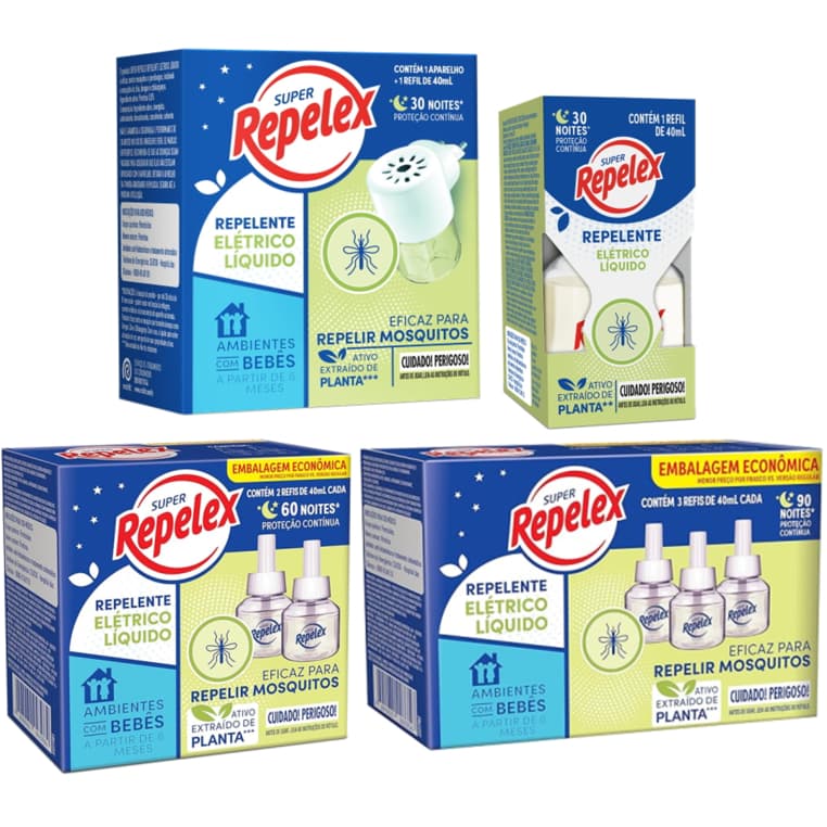 Repelex Repelente Elétrico Líquido