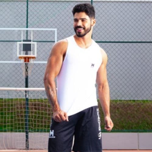 Camiseta Regata Dry Blusa Esportiva Treino Musculação Corrida Atleta Costurada