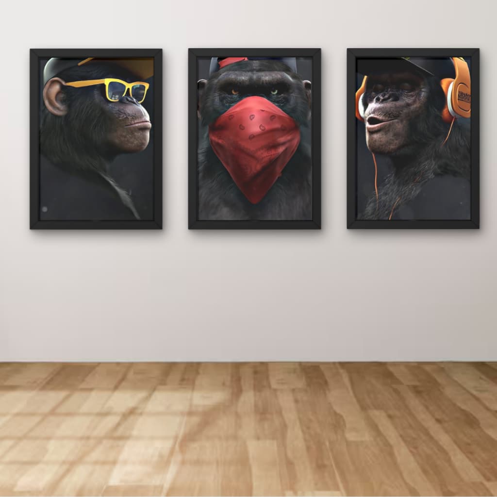 KIT GANGUE DOS MACACOS 33 X 25 | 46 X 33