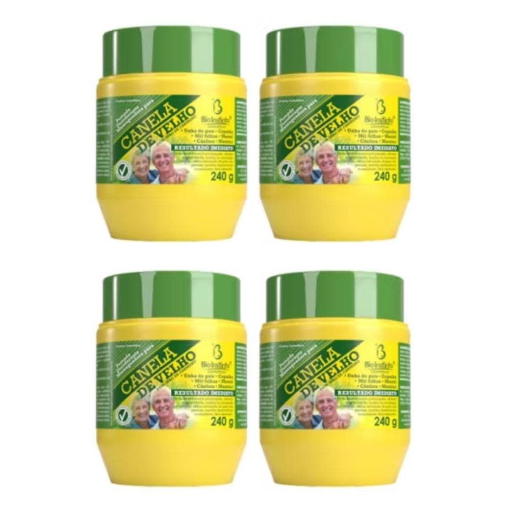 Pomada Canela de Velho Pote 240gr - Bio Instinto