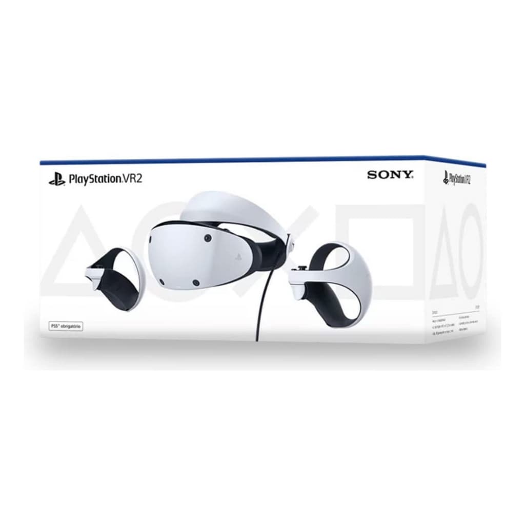 Sony PlayStation VR2 Original para PS5 | Óculos Realidade Virtual PSVR 2 | Imersão Total 4K HDR + Sense Controller